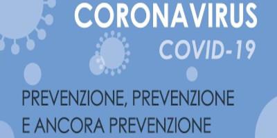CORONAVIRUS: UNA PAGINA DEDICATA SUL SITO DEL COMUNE IN COSTANTE AGGIORNAMENTO