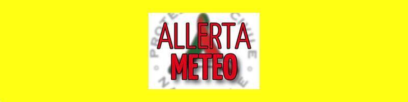 ALLERTA METEO CODICE GIALLO